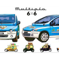 El Fiat Multipla va a volver con un one-off 6x6, pero no es como piensas