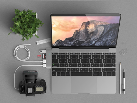 Hub USB Satechi, ideal para usuarios de Macbook