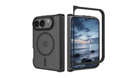 Funda filtrada del iPhone Fold | Imagen: iFunSmart