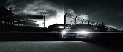 Precioso sitio web del Audi R8