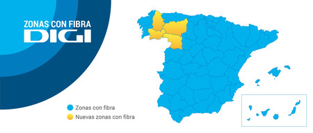 DIGI ya llega a toda España: su fibra está presente por fin en todas las provincias