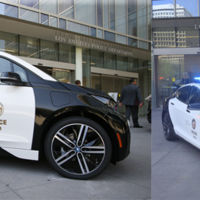 Adiós a los coches patrulla de las películas: la policía de Los Ángeles patrullará en Tesla Model S P85D y BMW i3