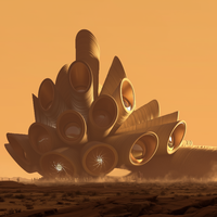 O que você vê aqui não é uma nova foto de Duna: é o novo prédio que a Arábia Saudita pretende construir no meio do deserto 