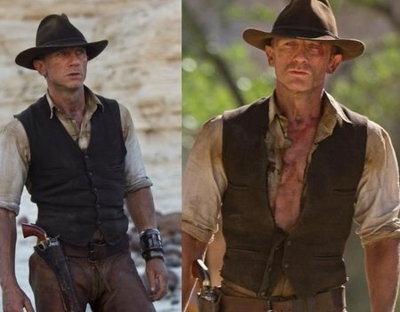 Daniel Craig tú si que eres un pedazo de cowboy y no Lucky Luke