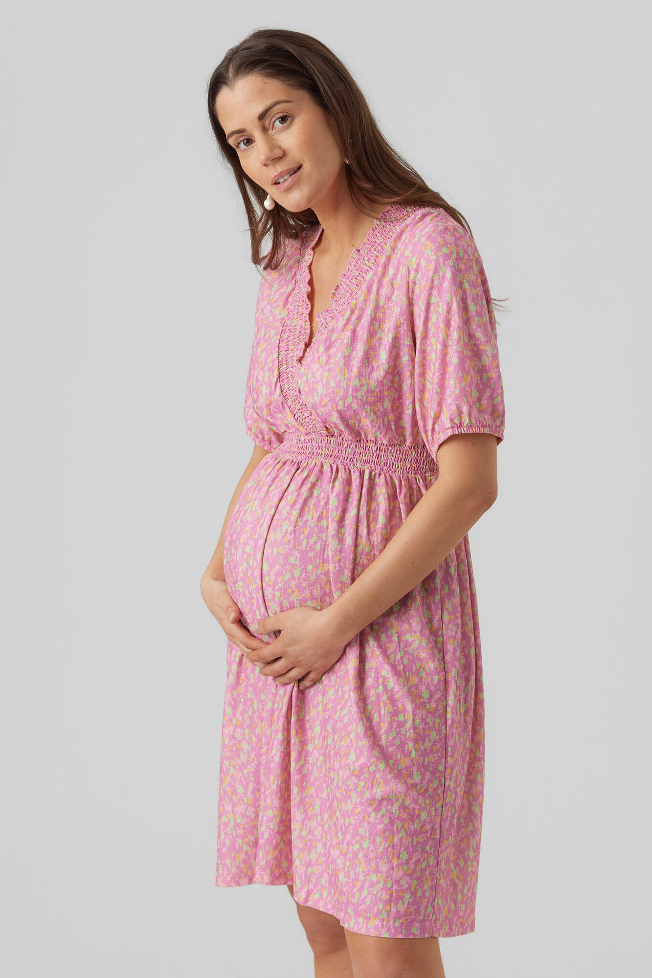 Vestido corto maternity