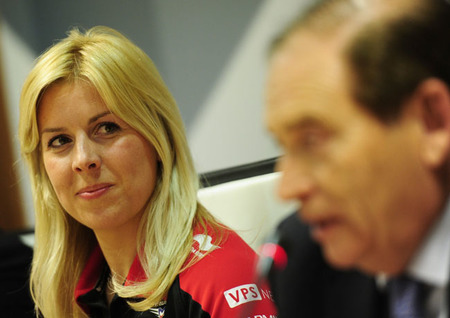 María de Villota reaparecerá el próximo jueves