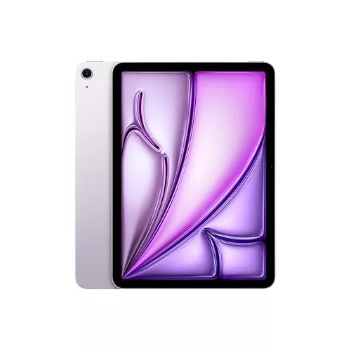 Apple iPad Air de 11 Pulgada con Chip M3 diseñado para Apple Intelligence, Pantalla Liquid Retina, 128 GB, cámara Frontal/Trasera de 12 Mpx, Wi-Fi 6E, Touch ID — Púrpura