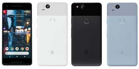 El launcher de los Pixel 2 tienen tema oscuro (o no) en función del fondo de pantalla