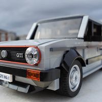 Tu sueño de fan es este Volkswagen GTI Mk1 creado con bloques de Lego