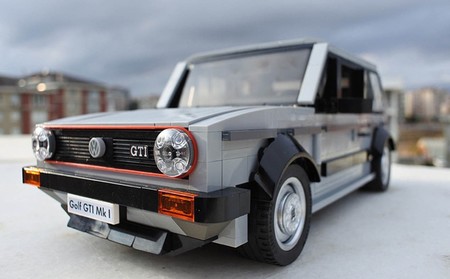 Tu sueño de fan es este Volkswagen GTI Mk1 creado con bloques de Lego