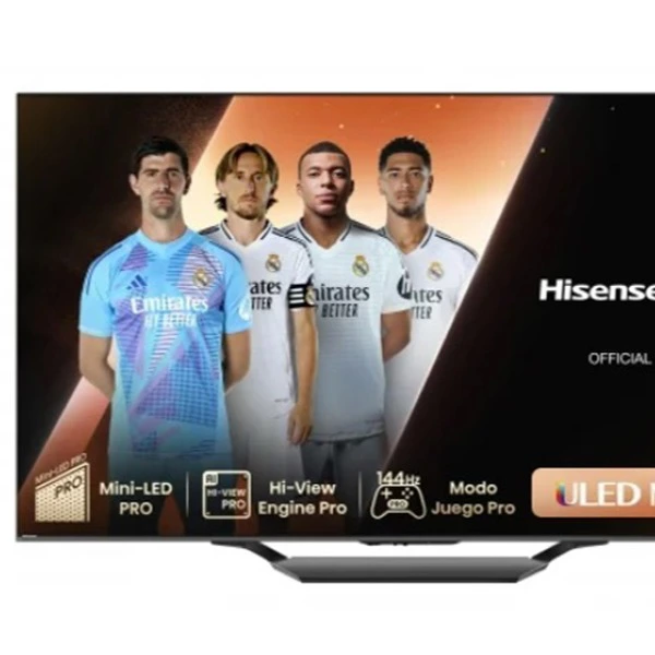 TV Hisense 55U7NQ 55" (138,7 cm), MiniLED, 4K UHD, Dolby Vision IQ, Smart TV, HDR10+, Dolby MS12, Quantum Dot
