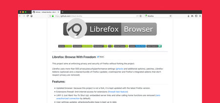 Librefox, una modificación de Firefox con mejoras en privacidad y seguridad