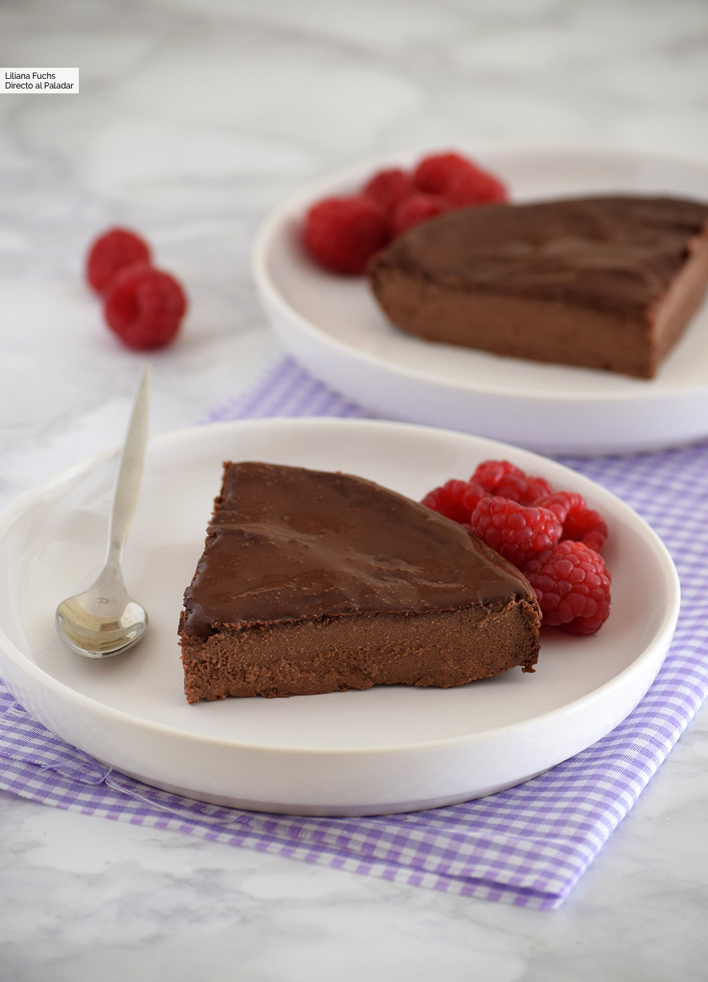 Tarta de queso y chocolate para dos: receta fácil para compartir y conquistar