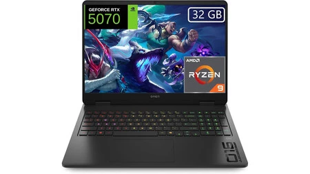 HP OMEN 16-ap0032ns - Ordenador portátil Gaming 16 2K AMD Ryzen 9-8940HX, 32GB RAM, 1TB SSD, NVIDIA RTX 5070, FreeDos - Negro - Teclado QWERTY Español HP OMEN 16-ap0032ns - Ordenador portátil Gaming 16 2K AMD Ryzen 9-8940HX, 32GB RAM, 1TB SSD, NVIDIA RTX 5070, FreeDos - Negro - Teclado QWERTY Español