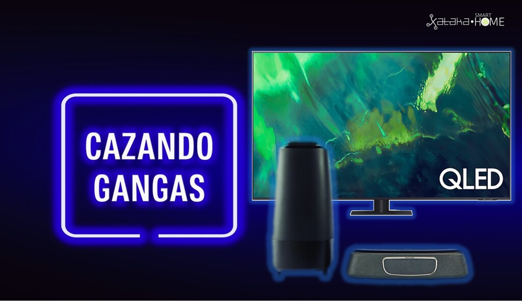 Descuentazos en teles Samsung QLED, rebajas en barras de sonido, hogar conectado y más: Cazando Gangas