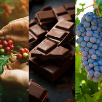 Chocolate, café e vinho: mesmo que métodos de intervenção climática deixem o ar mais "frio", cientistas não garantem que estes alimentos continuarão disponíveis no mercado