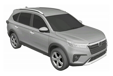 ¡Filtrado! El Honda BR-V 2022 queda al descubierto en estos bocetos