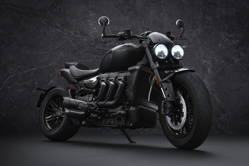 ¡Siniestras! Las Triumph Rocket 3 Black Edition se bañan de negro en sólo 1.000 unidades para todo el mundo