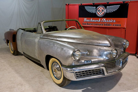 El Tucker Convertible aparece en eBay