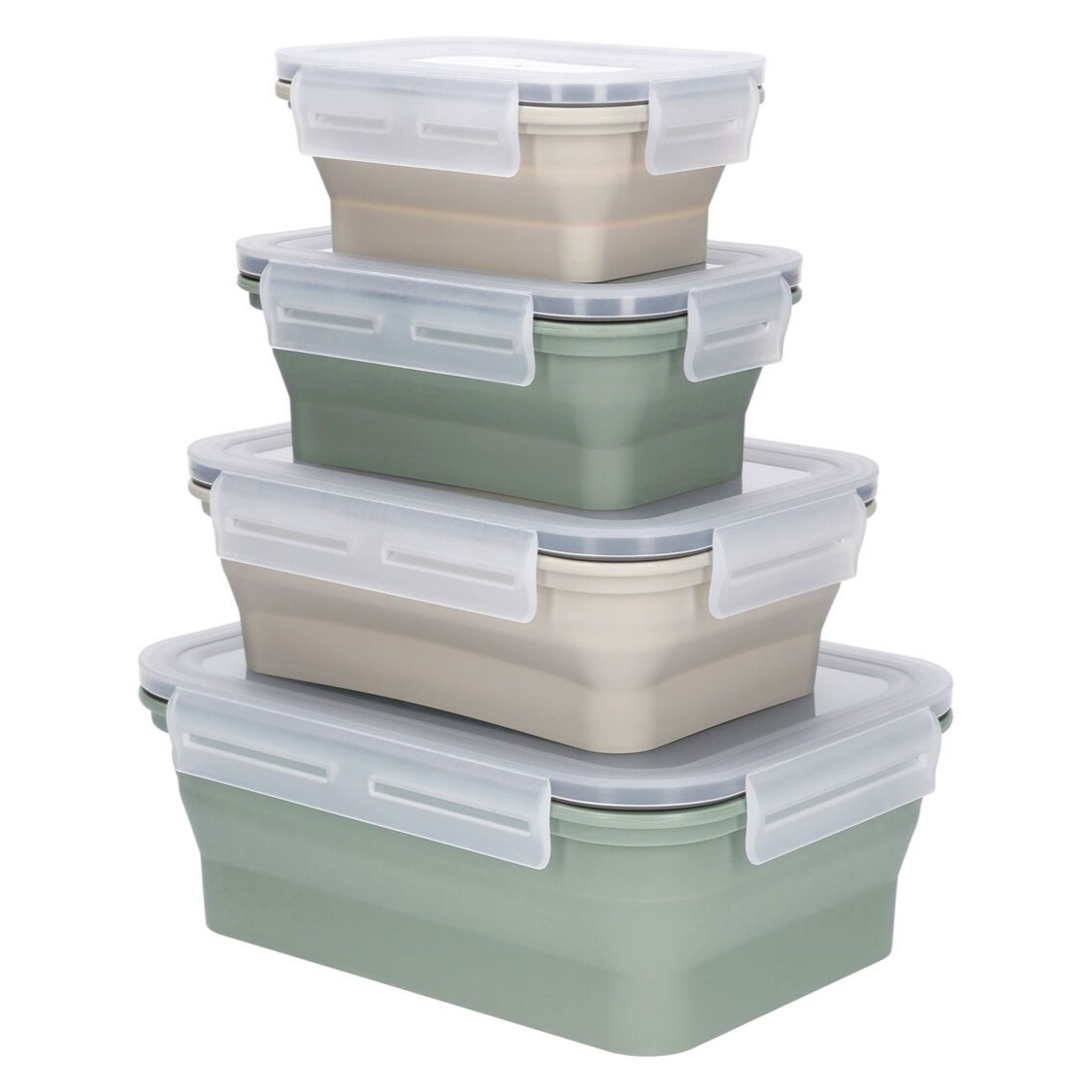 Fiambreras herméticas plegables