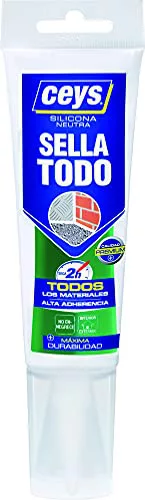 Ceys - Silicona sellatodo - Máxima resistencia y durabilidad, 125 ml
