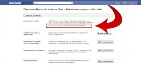 Una forma para evitar compartir información con aplicaciones terceras en Facebook