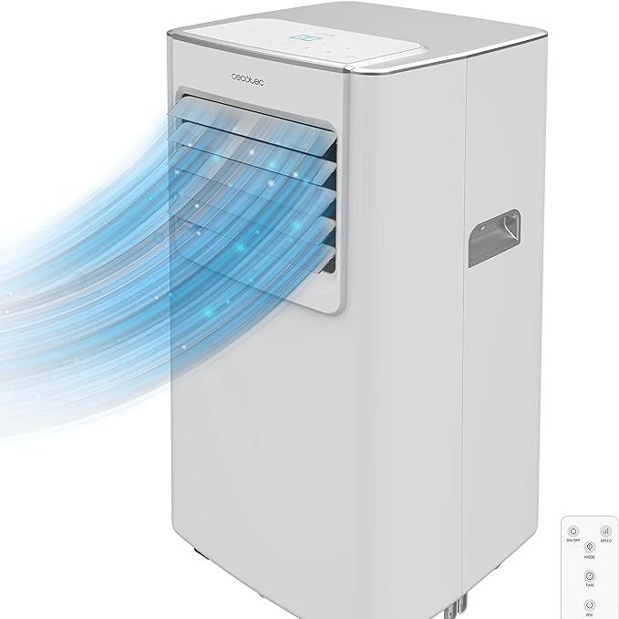 Cecotec Aire Acondicionado Portátil con Mando a Distancia ForceClima 7100 Soundless