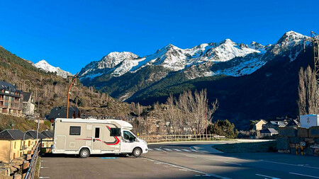 Sallent De Gallego (Pirineos) ver el eclipse con la camper