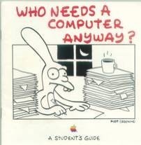 La publicidad creada por Matt Groening para Apple