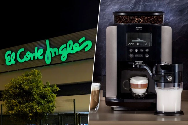 Cafetera Superautomatica Krups Arabica Latte Ea819e En El Corte Ingles