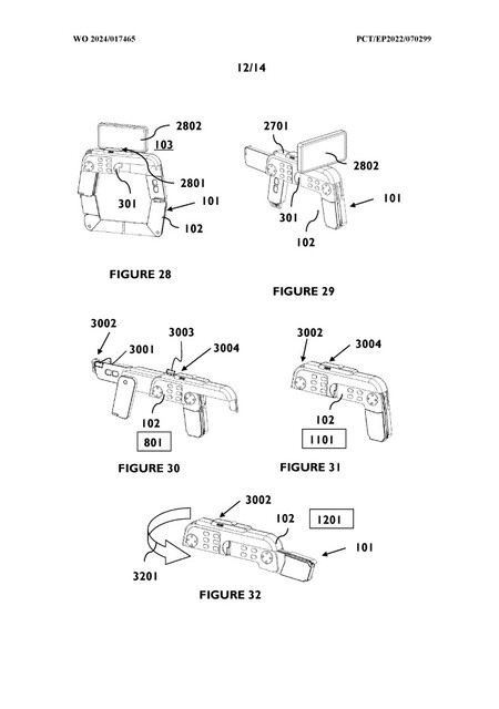 Control Patente Huawei Transformable Arma Volante