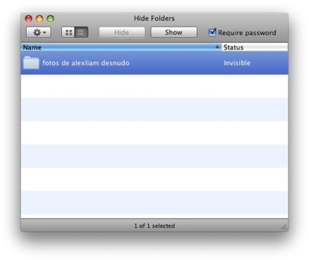 mac hide folders
