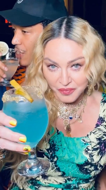 Madonna, nada de worries y muy happy en su party jamaicana de cumpleaños