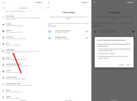 Frases Rapidas Google Assistant