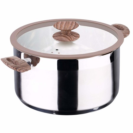 Por 31,90 euros tenemos esta cacerola San Ignacio Granito rebajada mediante una oferta del día en Amazon