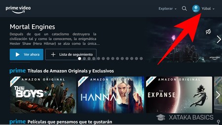 Se pueden crear store perfiles en prime video