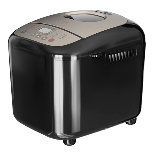 Black+Decker - Panificadora 600W, 17 Programas, hasta 1kg, 15h