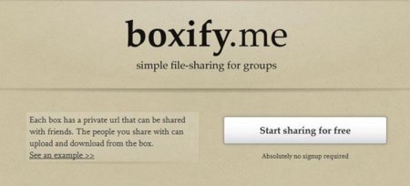 Boxify.me, comparte archivos pequeños entre grupos o equipos de trabajo rápidamente