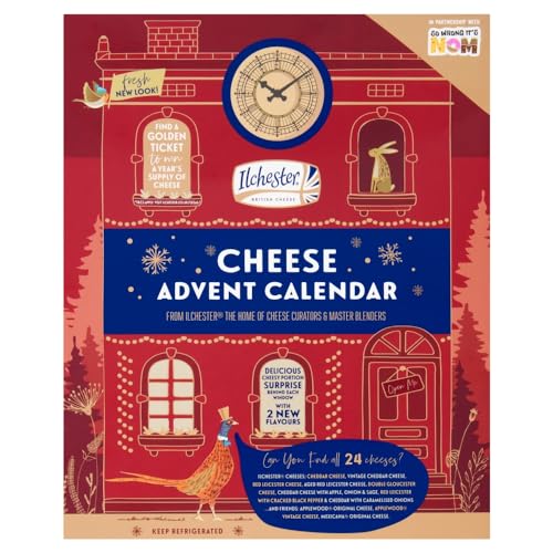 Calendario de Adviento de queso Ilchester