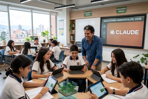 Mientras en México y LATAM luchan por evitar que los estudiantes usen IA para sus clases, en EE. UU., Claude será gratis para maestros 