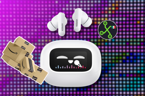 audifonos pantalla robot ugreen amazon oferta descuento