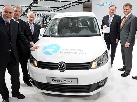 Volkswagen presenta la versión eléctrica de la Caddy