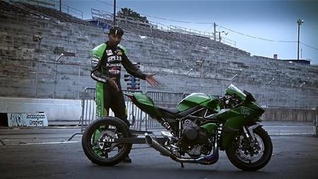 La Kawasaki Ninja H2 de Rickey Gadson