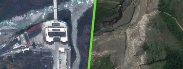 Bastaron solo 7 minutos para borrar la frontera entre Nepal y China: la impactante imagen satelital del antes y el después 
