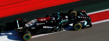 ¡Brutal! Lewis Hamilton logra su victoria 100 en la Fórmula 1 gracias a la lluvia y Carlos Sainz se sube al podio