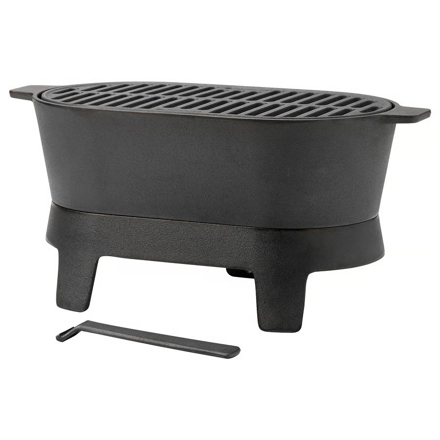 Barbacoa portátil de hierro fundido SOLUPPGÅNG
