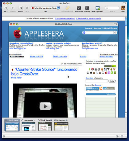 Shiira 2.0 beta: Una nueva versión, asombrosa