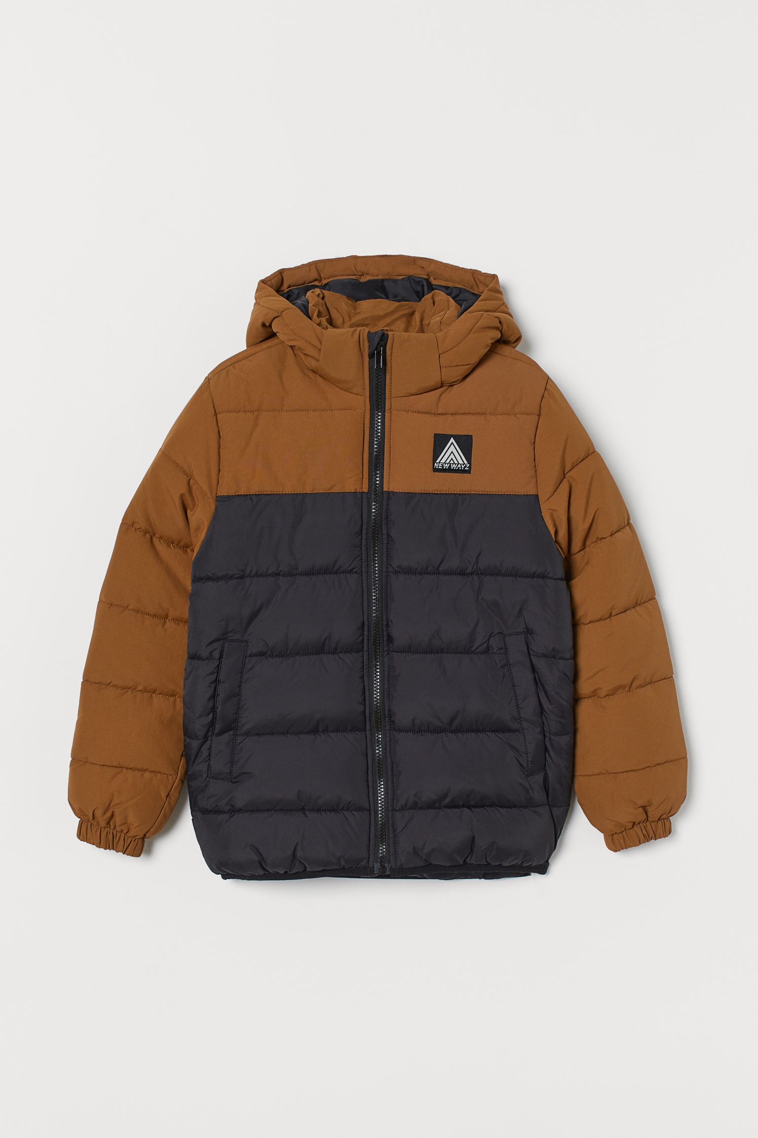 Chaqueta puffy con capucha