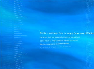 Utiliza el salvapantallas RSS Visualizer para ver Applesfera