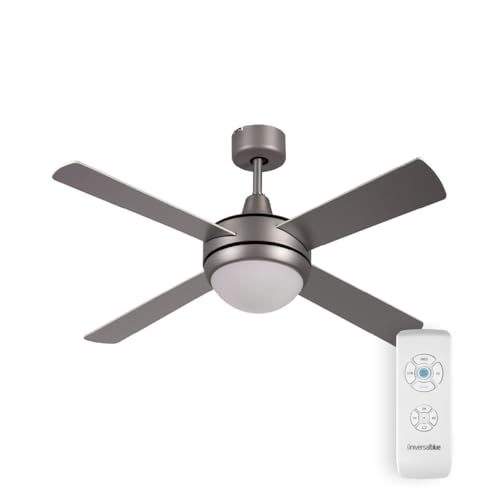 UNIVERSALBLUE | Ventilador de Techo Inox 